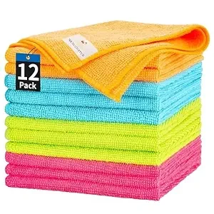 SHOWSTOPPER microfiber cleaning cloths — Amazon product photograph