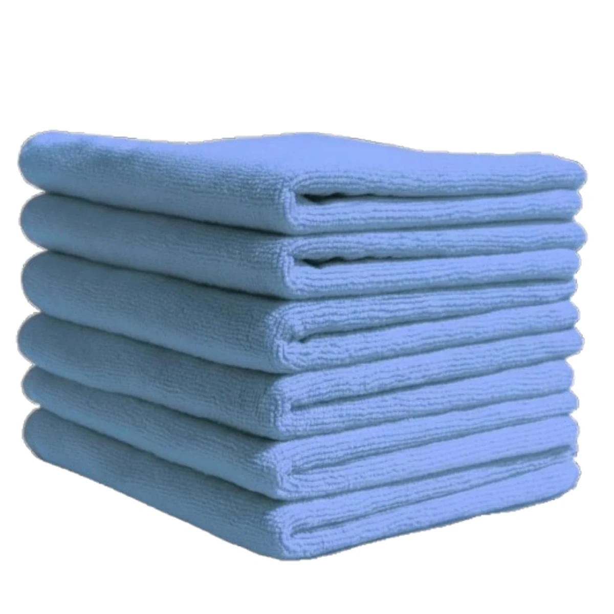 SHOWSTOPPER microfiber vehicle cleaning cloths in sky blue — Amazon product photograph